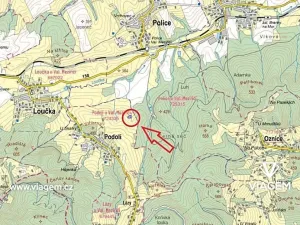 Prodej podílu pole, Podolí, 1162 m2