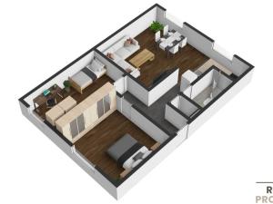 Prodej bytu 3+kk, Strážovice, 63 m2
