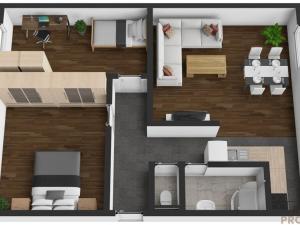 Prodej bytu 3+kk, Strážovice, 63 m2