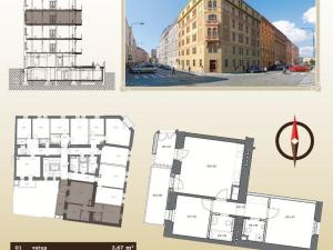 Prodej bytu 3+kk, Praha - Nové Město, Trojická, 64 m2