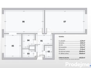 Prodej bytu 2+1, České Budějovice - České Budějovice 2, J. Opletala, 64 m2