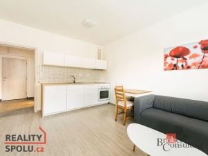 Pronájem bytu 1+kk, Brno - Žebětín, Chvalovka, 30 m2