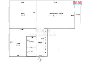 Prodej bytu 3+kk, Ostrava - Poruba, Kyjevská, 55 m2