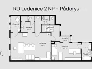 Prodej rodinného domu, Ledenice, Náměstí, 195 m2