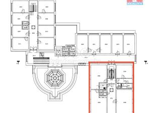 Pronájem kanceláře, Chomutov, Školní, 130 m2