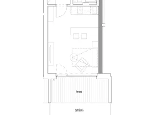 Pronájem bytu 1+kk, Praha - Veleslavín, Na dračkách, 30 m2