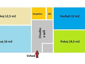 Prodej bytu 3+1, Čáslav, R. Těsnohlídka, 70 m2