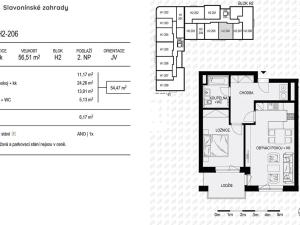 Prodej bytu 2+kk, Olomouc, Loudova, 54 m2