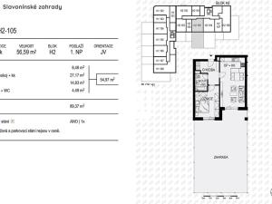 Prodej bytu 2+kk, Olomouc, Loudova, 55 m2