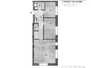 Prodej bytu 3+kk, Praha - Břevnov, Na břevnovské pláni, 64 m2