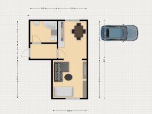 Pronájem bytu 1+1, Česká Lípa, Českých bratří, 37 m2