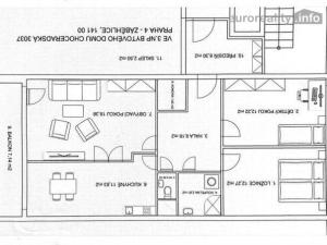 Prodej bytu 3+1, Praha - Záběhlice, Choceradská, 86 m2