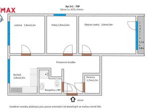 Pronájem bytu 3+1, Litvínov - Horní Litvínov, Tylova, 66 m2