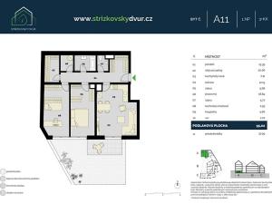 Prodej bytu 3+kk, Praha - Střížkov, Střížkovská, 95 m2