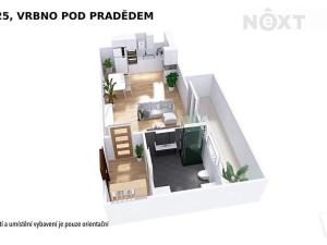 Prodej bytu 1+kk, Vrbno pod Pradědem, Žižkova, 40 m2