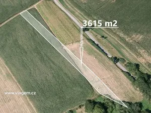 Prodej podílu pole, Spálené Poříčí, 1205 m2