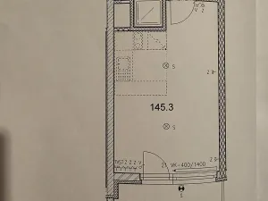 Pronájem bytu 1+kk, Praha - Hloubětín, 27 m2