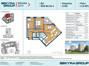 Pronájem bytu 3+kk, Praha - Karlín, Sokolova, 81 m2