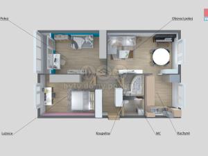 Prodej bytu 3+1, Děčín - Děčín VI-Letná, Severní, 78 m2