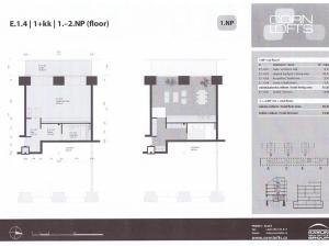 Pronájem bytu 3+kk, Praha - Karlín, Šaldova, 78 m2