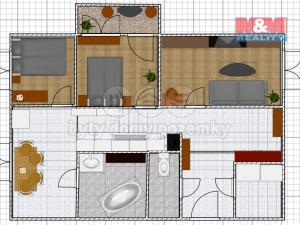 Prodej bytu 3+1, Přerov - Přerov I-Město, Mikuláškova, 63 m2