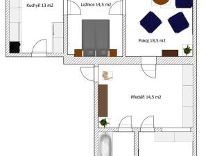 Prodej bytu 3+1, Hostinné, Nádražní, 78 m2