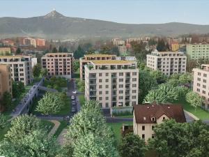 Pronájem bytu 1+kk, Liberec, Švermova, 40 m2