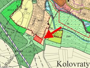 Prodej pozemku pro bydlení, Praha - Kolovraty, Pod Náhonem, 527 m2