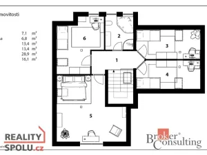 Prodej rodinného domu, Veleň, U studánky, 184 m2