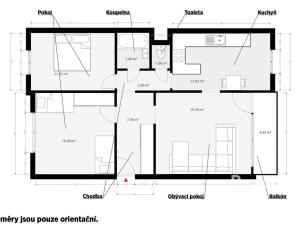 Prodej bytu 3+1, Česká Lípa, Jáchymovská, 75 m2