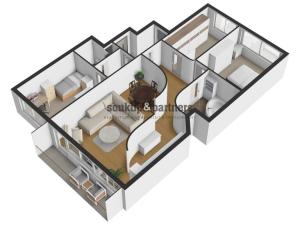 Prodej bytu 4+kk, Praha, Proutěná, 103 m2