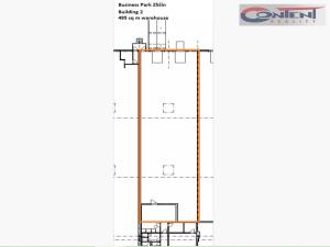 Pronájem skladu, Praha - Zličín, Na Radosti, 495 m2
