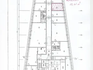 Pronájem kanceláře, Brno, Kobližná, 23 m2