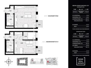 Prodej bytu 2+kk, Praha - Smíchov, Vackové, 38 m2