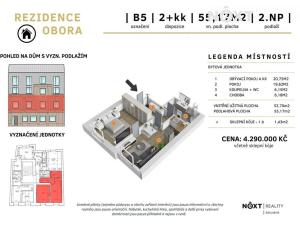 Prodej bytu 2+kk, Příbram, Špitálská, 55 m2