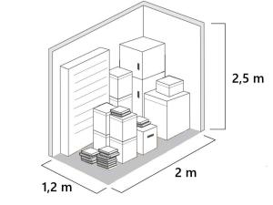 Pronájem skladu, Brno, Václavská, 3 m2