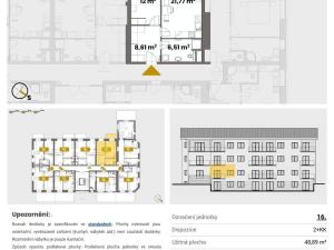 Pronájem bytu 2+kk, Rostěnice-Zvonovice - Rostěnice, 51 m2