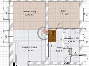 Pronájem bytu 4+kk, Třebíč - Nové Dvory, Křížová, 120 m2