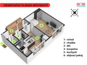 Prodej bytu 1+1, Havlíčkův Brod, Sídliště Pražská, 34 m2