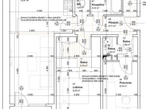 Pronájem bytu 4+kk, Praha - Hlubočepy, Wassermannova, 67 m2