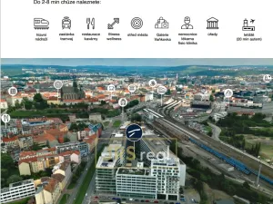Pronájem kanceláře, Brno, Nové sady, 780 m2