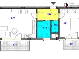 Pronájem bytu 2+kk, Karlovy Vary - Drahovice, Mattoniho nábřeží, 66 m2