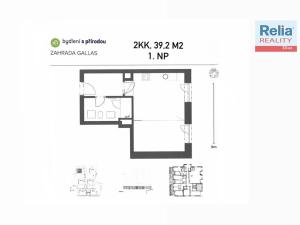 Pronájem bytu 2+kk, Liberec, Švermova, 38 m2