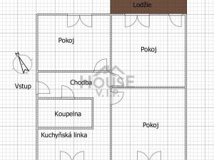 Prodej bytu 3+1, Praha - Libuš, Zbudovská, 68 m2