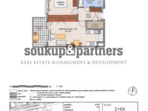 Prodej bytu 2+kk, Praha - Dolní Měcholupy, Kardausova, 62 m2