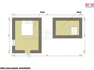 Prodej chaty, Ostrov - Dolní Žďár, 55 m2