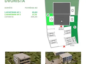 Prodej bytu 4+kk, Šibenik, Chorvatsko, 117 m2