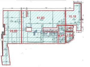 Pronájem bytu 2+kk, Praha - Nové Město, Revoluční, 83 m2