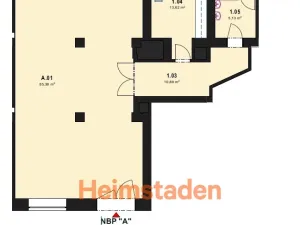 Pronájem kanceláře, Ostrava - Poruba, 17. listopadu, 126 m2