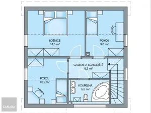 Prodej rodinného domu, Dobrovice, 97 m2